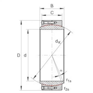 Bearing GE380-DW INA