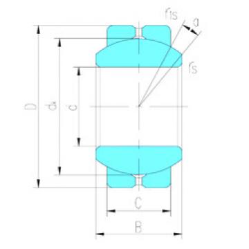 Bearing GEBJ16S LS