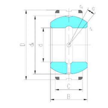 Bearing GEC320XS-2RS LS