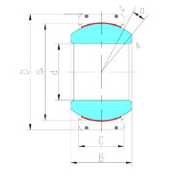 Bearing GEC320XT-2RS LS