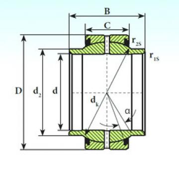 Bearing GEEM 25 ES 2RS ISB