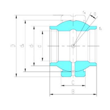 Bearing GEEM100ES-2RS LS