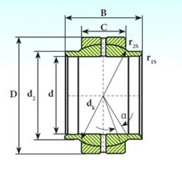 Bearing GEEW 100 ES ISB