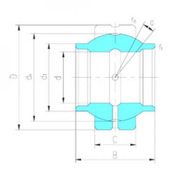 Bearing GEEW100ES-2RS LS