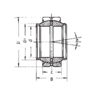 Bearing GEEW45ES-2RS FBJ