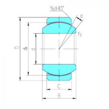 Bearing GEFZ11T LS