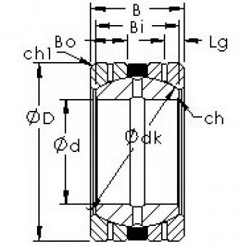 Bearing GEGZ69HS/K AST