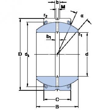 Bearing GEH 25 ES-2LS SKF