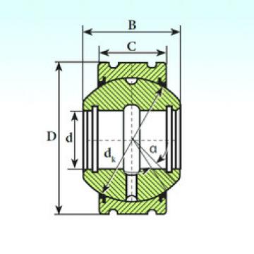 Bearing GEK 25 XS 2RS ISB