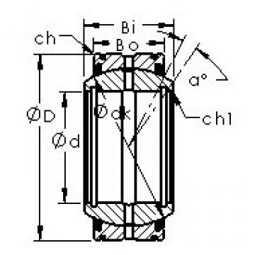 Bearing GEK35XS-2RS AST