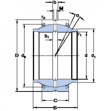 Bearing GEM 20 ES-2RS SKF