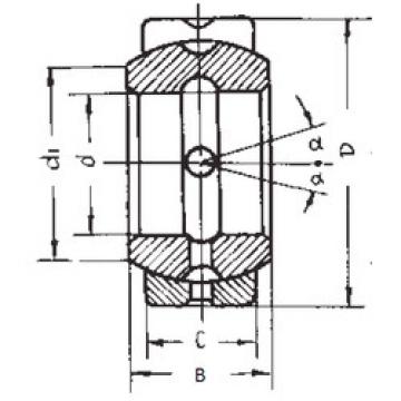 Bearing GEZ50ES FBJ