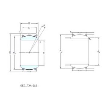 Bearing GEZ312TXE-2LS SKF