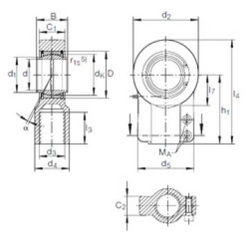 Bearing GIHN-K 100 LO INA