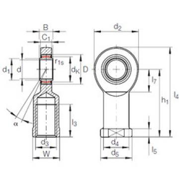 Bearing GIR 17 UK INA