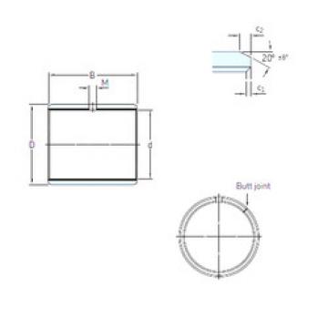 Bearing PCM 081010 E SKF