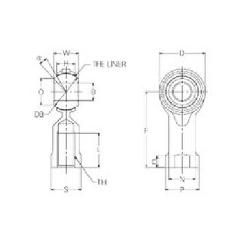 Bearing RBT28 NMB