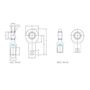 Bearing SIA60TXE-2LS SKF