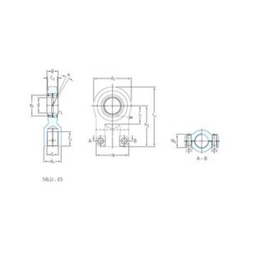 Bearing SILQG40ES SKF