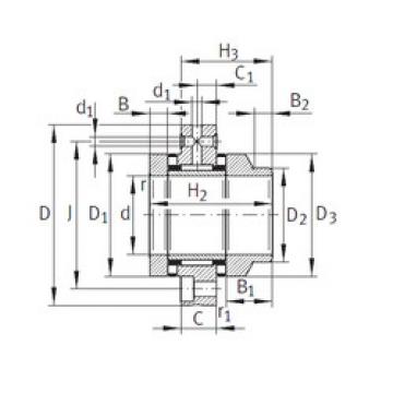 Bearing ZARF40100-L-TV INA