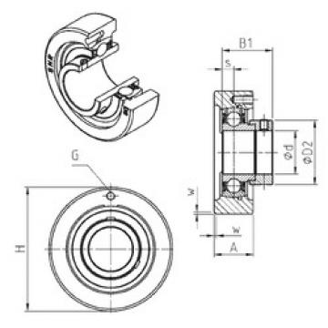 Bearing ESC201 SNR