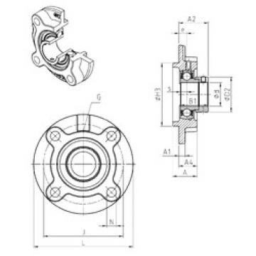 Bearing ESFC203 SNR