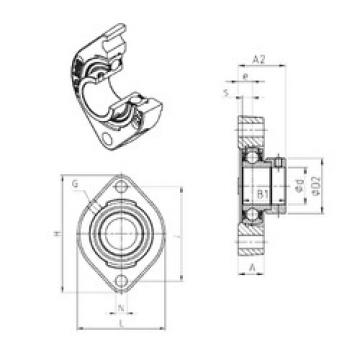 Bearing ESFD202 SNR