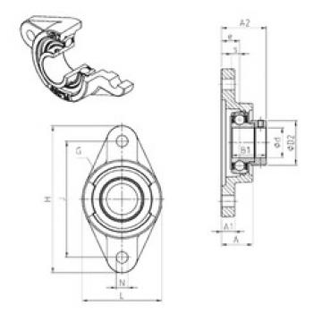 Bearing ESFL209 SNR