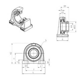 Bearing ESPAE201 SNR