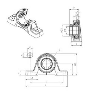 Bearing ESPE205 SNR