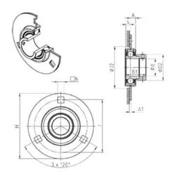 Bearing ESPF207 SNR