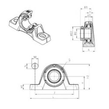 Bearing ESPLE201 SNR