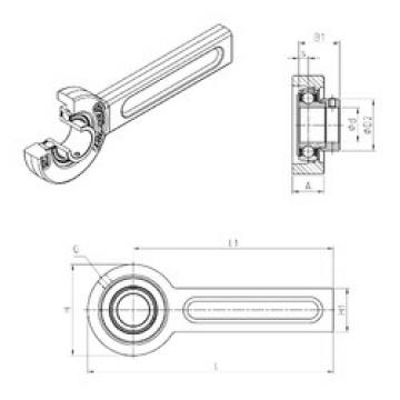 Bearing ESSP206 SNR