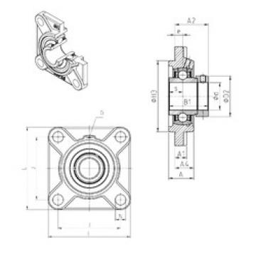 Bearing EXFS307 SNR