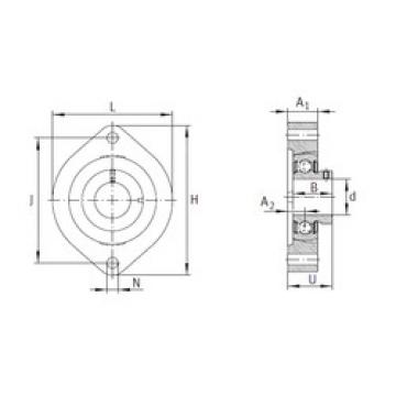 Bearing FLCTEY15 INA