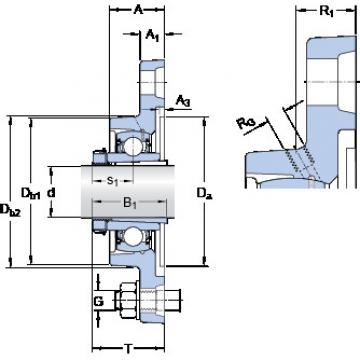 Bearing FYTJ 30 KF SKF