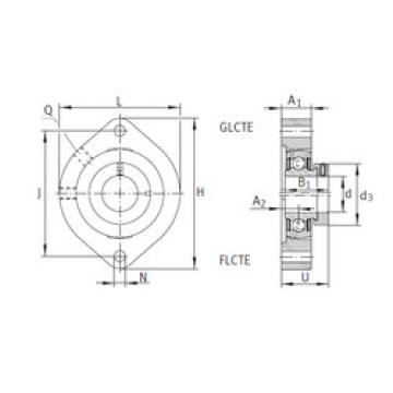 Bearing GLCTE25 INA