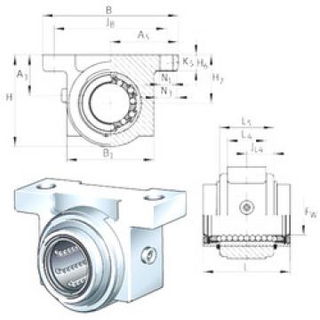 Bearing KGB16-PP-AS INA