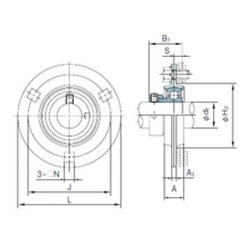 Bearing KHPF202A NACHI