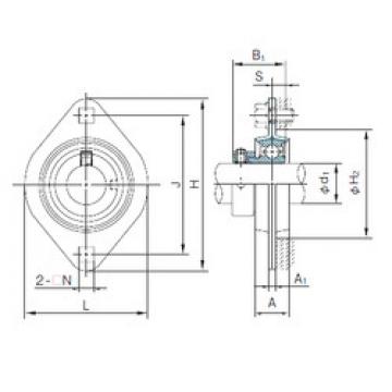 Bearing KHPFL204A NACHI