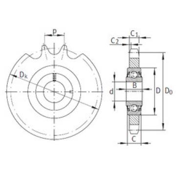 Bearing KSR16-L0-08-10-16-08 INA