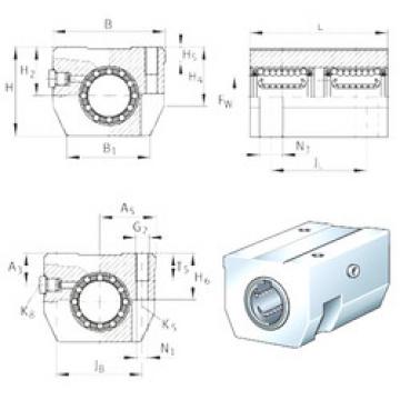 Bearing KTHK25-B-PP-AS INA