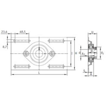 Bearing MSTU25 INA