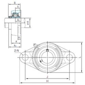 Bearing MUCFL204 NACHI