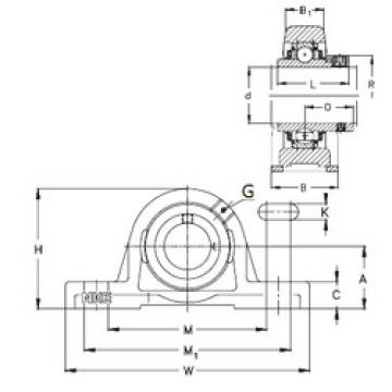 Bearing PASE30-N NKE