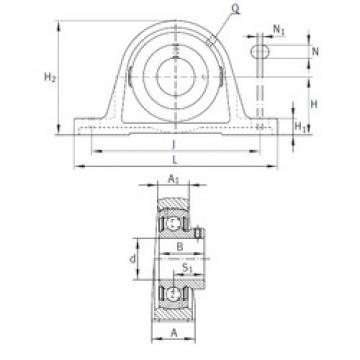 Bearing PASEY1-1/2 INA