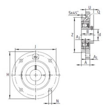 Bearing PMEY20-N INA