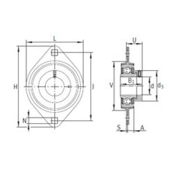 Bearing RALT20-FA125.8 INA