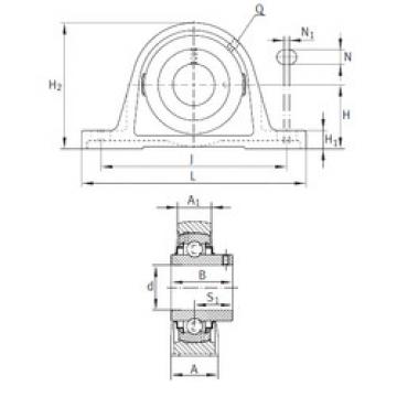 Bearing RASEY1-1/4-206 INA