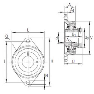 Bearing RCJT17 INA